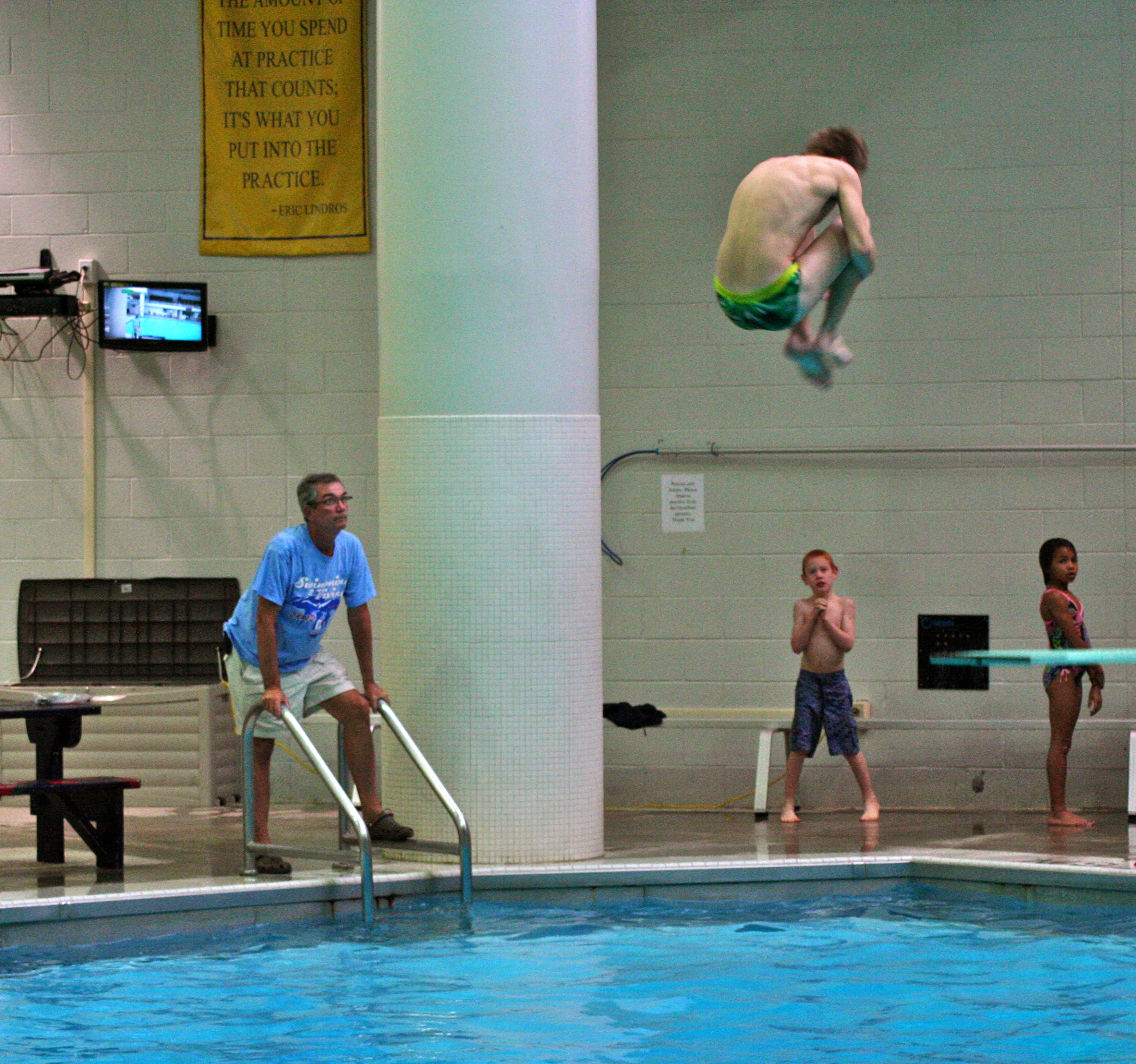 Learn to dive like the Olympians!